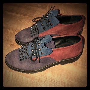 Unique Colorful Studded Boot